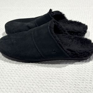 Vionic Mens Alfons Mule Slippers Black Size US 8